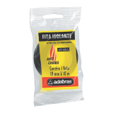 FITA ISOLANTE ANTICHAMA 19x10 PRETA