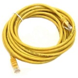 PATCH CORD CAT6 5M - AMARELO