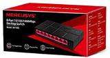 MS108G SWITCH DE MESA DE 8 PORTAS GIGABIT 10/100/1000 MBPS MERCUSYS